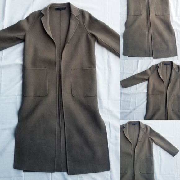 vevi marsha Jackets & Blazers - Rare Swing Coat Vevi Marsha Long Wool luxury  L